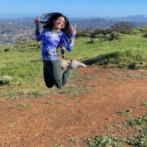 Athleta Womens Aquatic Floral Kailua Rash Guard Size XS